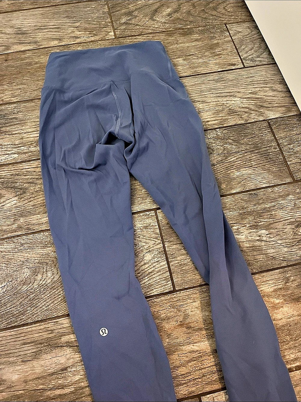 lululemon Women's Blue Wunder Train 25” inseam leggings